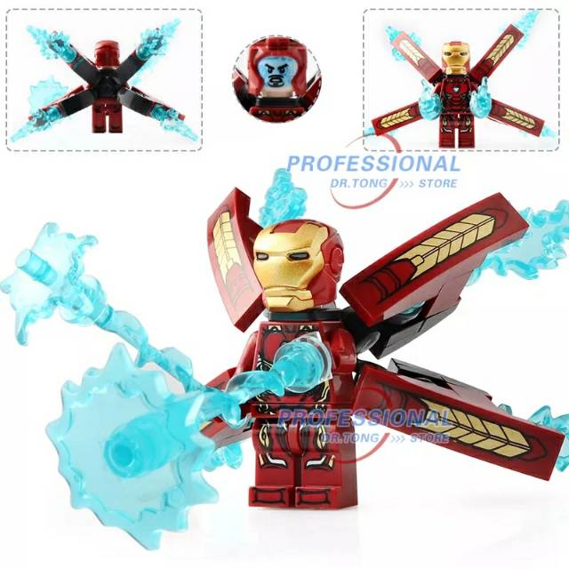 Mô Hình Đồ Chơi Lego Iron Man Infinity War Marvel Mark 50 No Mk50 Bootleg