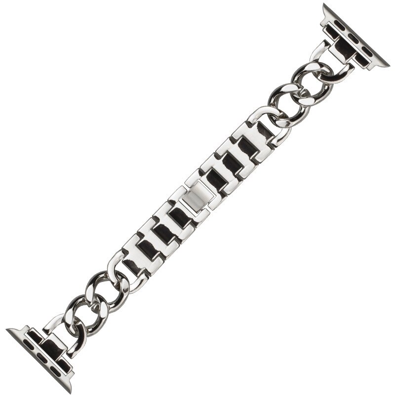 Dây đeo đồng hồ thông minh bằng thép không gỉ thích hợp cho Apple Watch 6 Se 44mm 40mm 3 42mm 38mm Iwatch 5 4