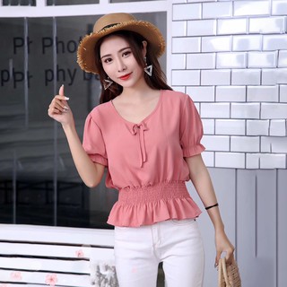 Áo chun bụng bèo tay - ABEO155b