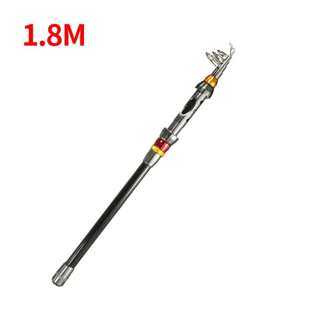 MUVAKO Cần Câu Cá Mini Bằng Sợi Carbon Siêu Nhẹ Tiện Dụng