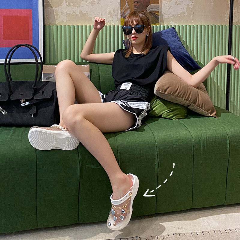 Dép Crocs Thời Trang Xinh Xắn Cá Tính Cho Nữ 2020206702]