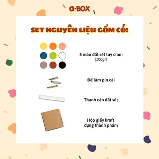 Nguyên liệu làm nhẫn Đất Sét - Set Đất Nung - Đất Set Polymer - Siêu đẹp