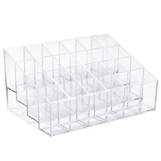 Khay Đựng Son 24 ô trong suốt Meca (Hàng Hót 202x)