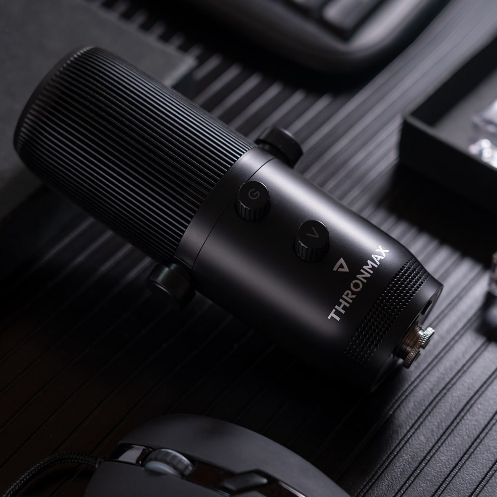 Micro Thronmax Mdrill one Pro Jet Black / Slate Gray  96khz - Hàng chính hãng