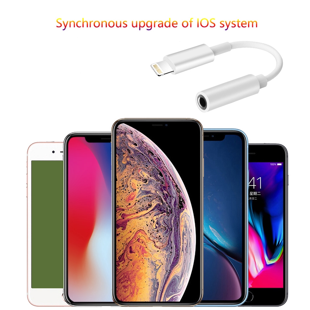 Cáp chuyển đổi Lightning sang 3.5mm AUX Mini cho hệ điều hành IPhone IOS