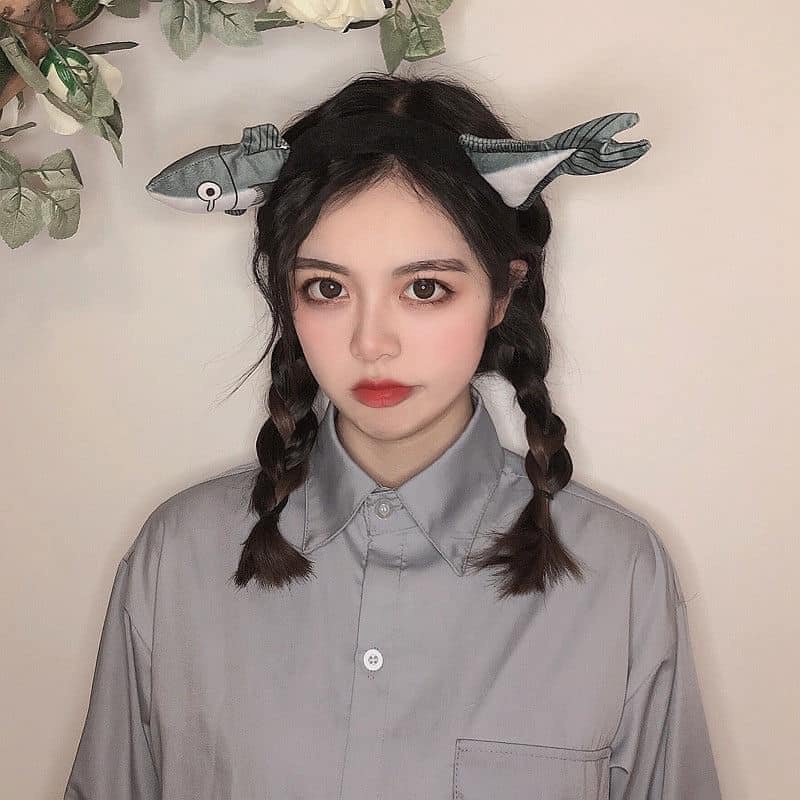 Bờm Cài Tóc Con Cá 🐟 Ngộ Nghĩnh Phong Cách Hàn Quốc