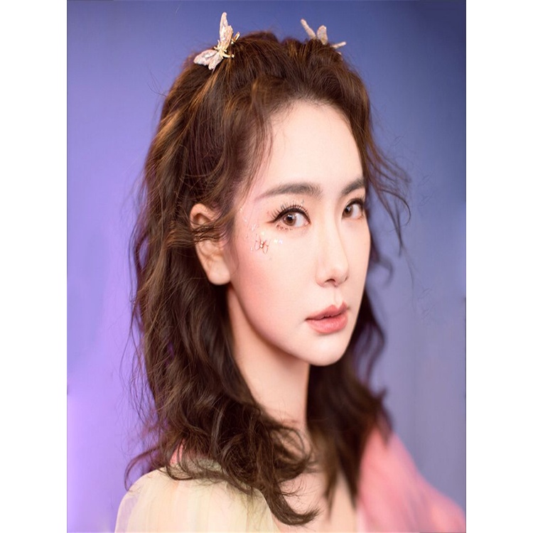 Kẹp Tóc Hình Bướm Chuyển Động Thời Trang Xuân Hè Cho Nữ
