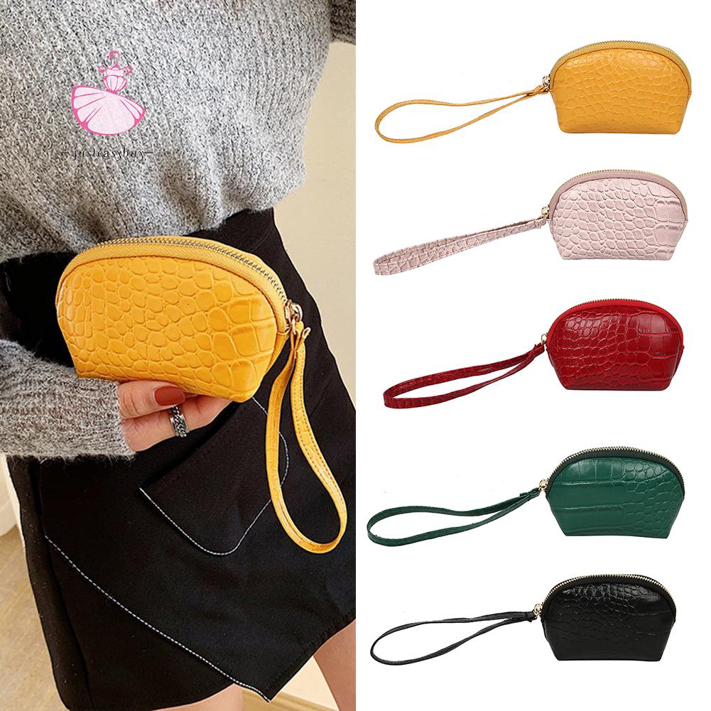 ❀Easybuy❀2020 New Arrival  Women Mini Shell Clutch Bag Crocodile Ladies Leather Purse Tote Handbags