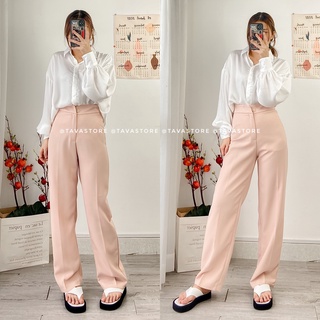 Quần vải suông 3 màu