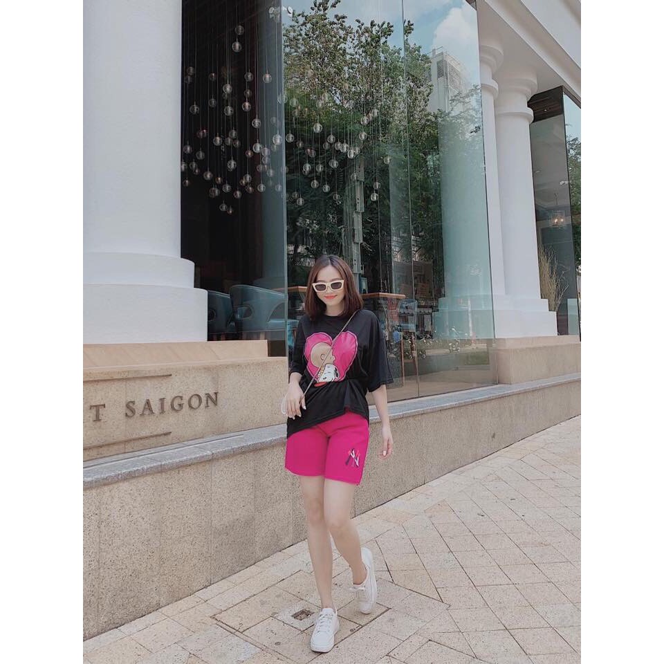 [Pijama] Bộ cotton tim trẻ trung | BigBuy360 - bigbuy360.vn