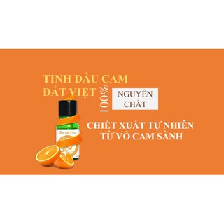 Tinh Dầu Cam Đất Việt (10ml)