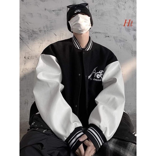 Áo bomber phối tay AR HT12