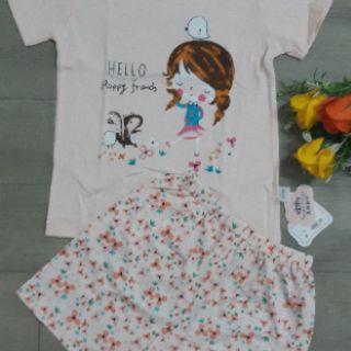 💗Bộ thun cotton cho bé gái (17_25kg)