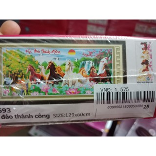 Tranh đính đá Mã Đáo Thành Công 88593 (chưa đính)
