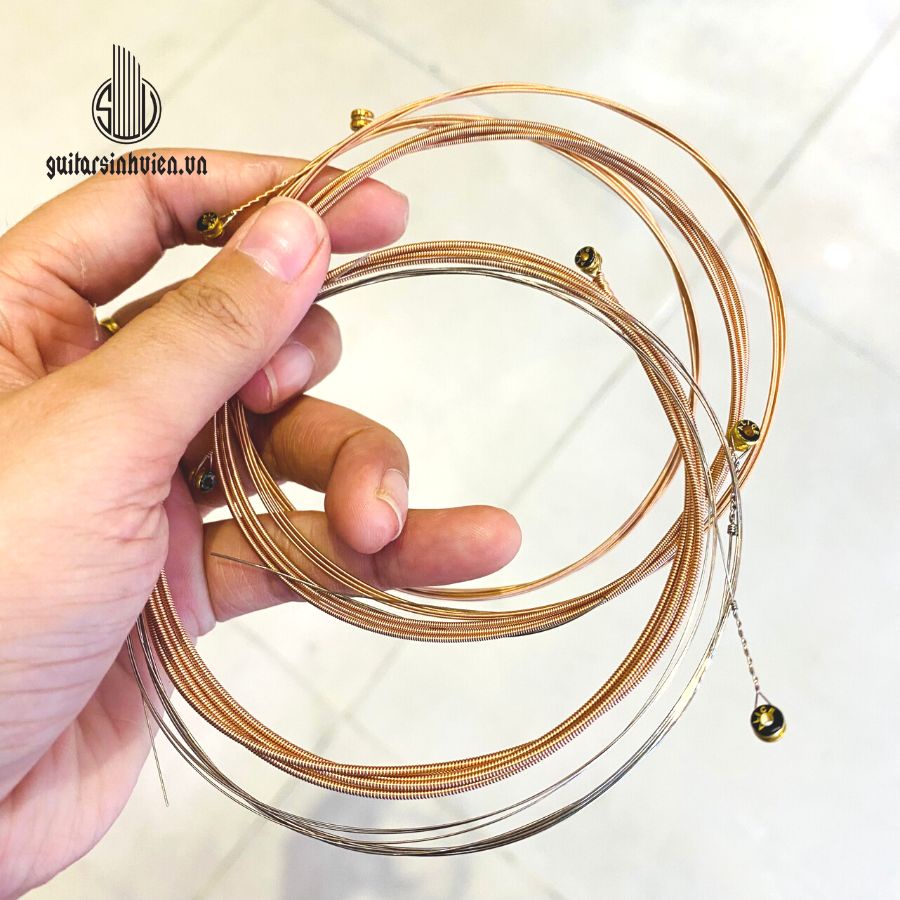 Dây Đàn Guitar Acoustic Alice AWR486 Chính Hãng - Dây Đàn Phủ Nano Cao Cấp - Dây Alice Chính Hãng