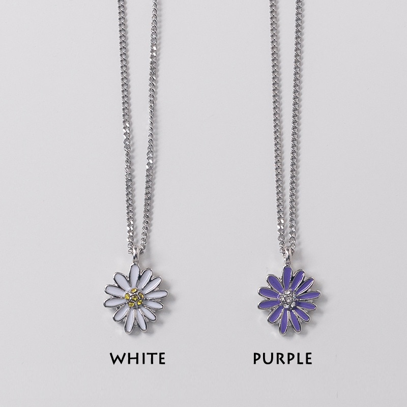KPOP BTS TREASURE Daisy Earrings Necklace