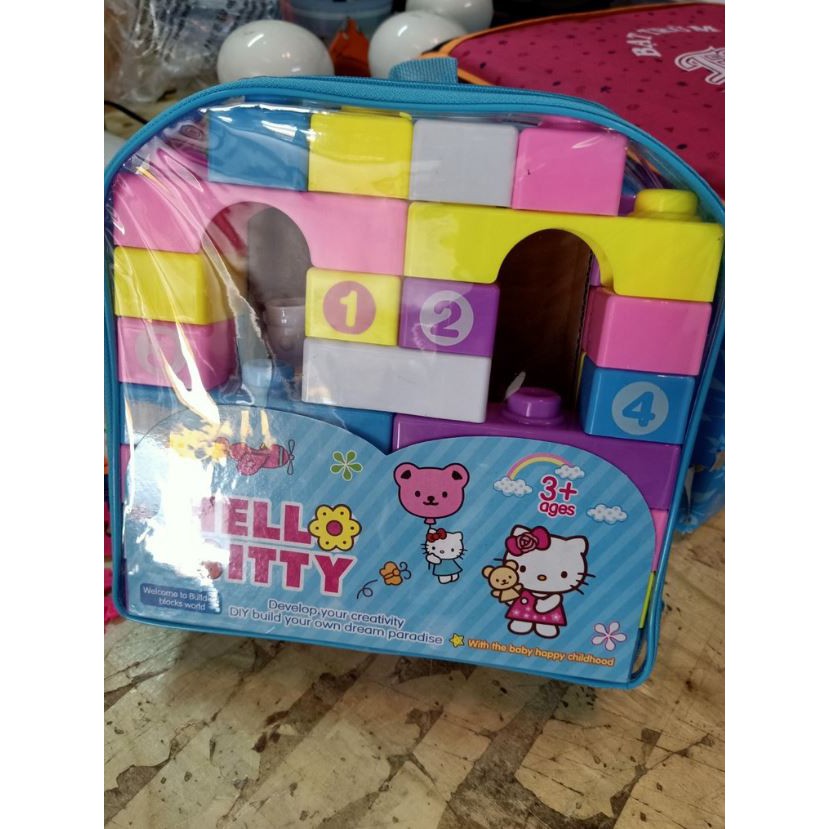 HÀNG ĐẸP GIÁ RẺ]BỘ ĐỒ CHƠI XẾP HÌNH HELLO KITTY (SP246)