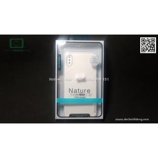 Ốp lưng iPhone XS Max Nillkin dẻo mỏng 0.6mm