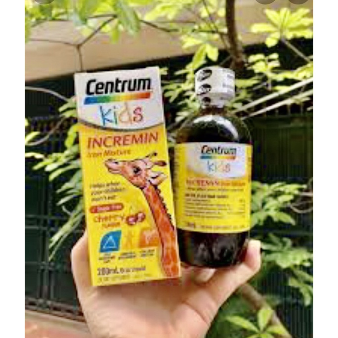 🍀☘️ Siro Dành Cho Trẻ Biếng Ăn CENTRUM KIDS INCREMIN IRON MIXTURE 200ml của ÚC☘️🍀