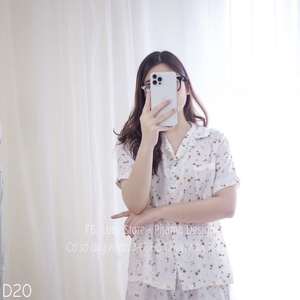 Đồ Bộ Cao Cấp - Bộ Ngủ Pijama Nữ Lụa Nhập Cao Cấp Chất Vải Mềm Mướt Siêu Thoáng Mát Thiết Kế Trẻ Trung Mặc Ở Nhà | BigBuy360 - bigbuy360.vn