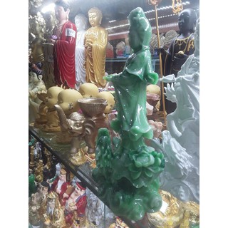 Tượng Phật Bà Quan Âm Đứng Rồng