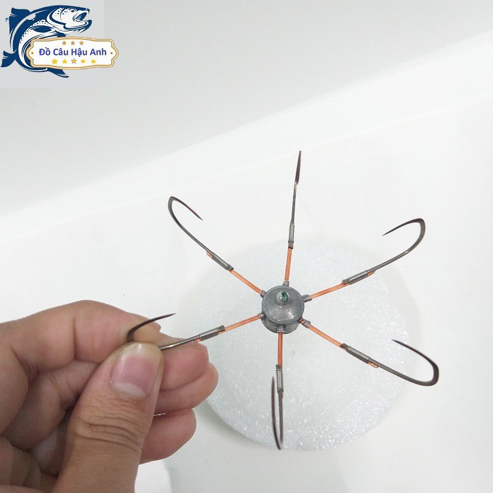 Lưỡi lục chì đúc A, lưỡi câu lục thép nga siêu bén siêu bền. hàng hót 22