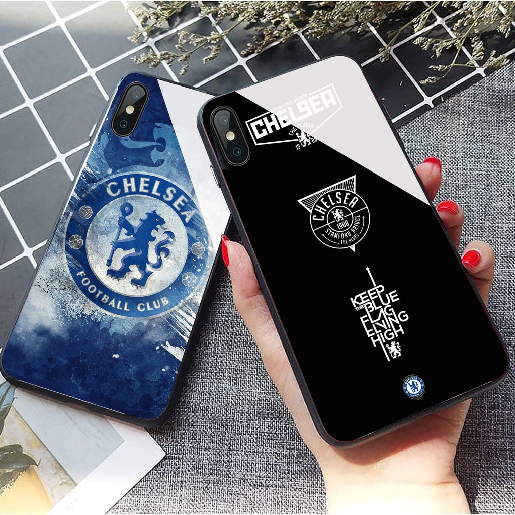 Ốp Lưng Iphone Kính Cường Lực Hình Chelsea Ip6/6s/6plus/6s/7/8/7plus/8plus/x/xs/xsmax/11/11pro/11promax/ip12/ip12promax