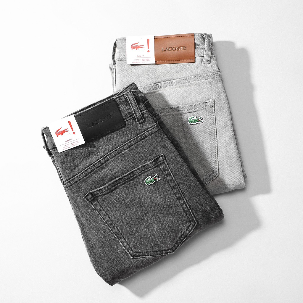 Quần Jean dài nam Lcst Slimfit Hàng Việt nam xuất khẩu (Form slimfit,chất vải co dãn,ống quần 15-18cm)-413414