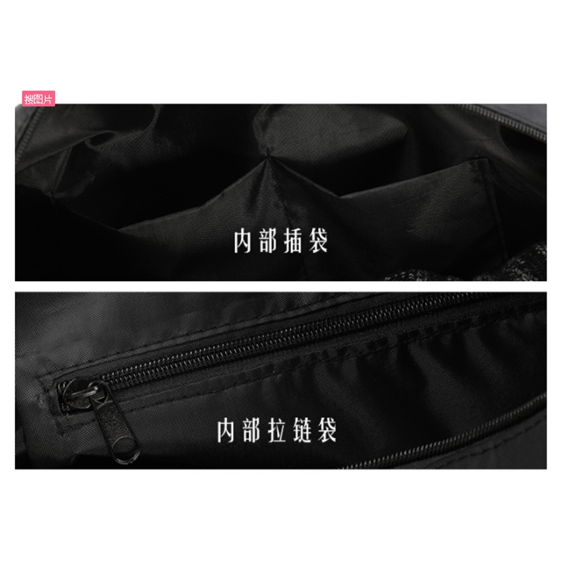 Ba Lô Đi Học Thiết Kế Đơn Giản Cỡ Lớn 13003 Phong Cách Hip Hop Thời Trang Unisex