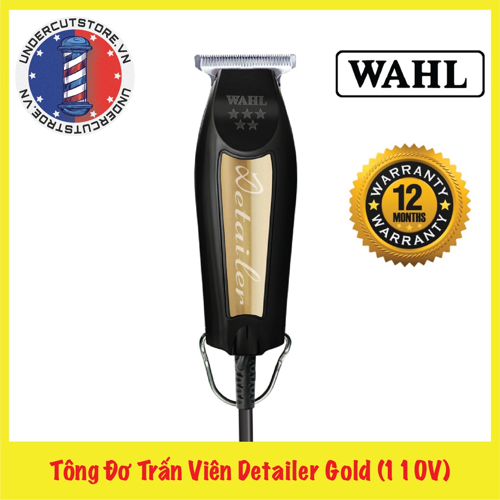 Tông Đơ Chấn Viền Wahl Detailer - Tông Đơ Chấn Viền USA - Hàng Chính Hãng - Bảo Hành 1 Năm