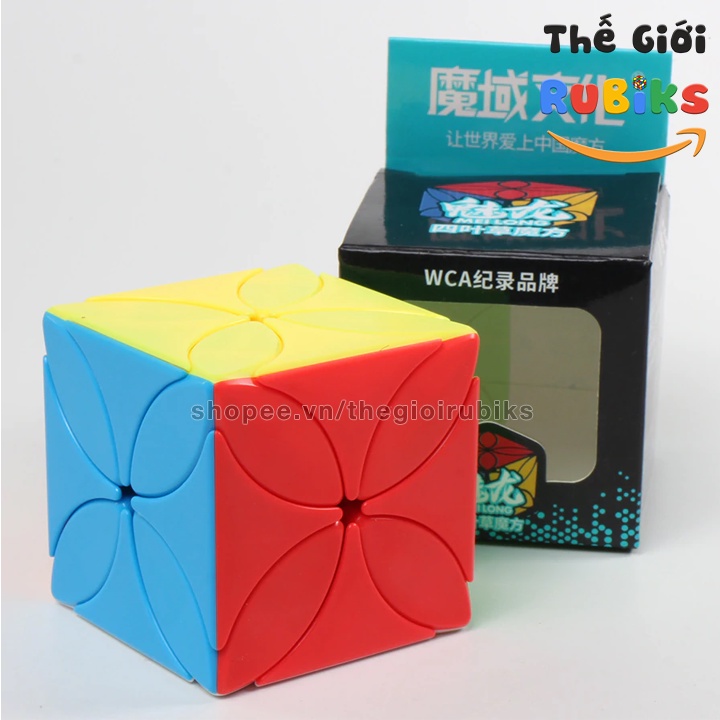 Rubik Clover Cube MoYu Meilong - Rubic Biến Thể Cỏ 4 Lá