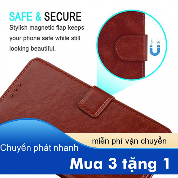 Ốp điện thoại dáng gập bằng da cho Samsung Galaxy A10 A30 A50 A51 A60 A70 A71 A80 A81 A90 A30s 5G | BigBuy360 - bigbuy360.vn