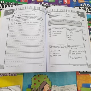 Combo 7q - 180 days of reading (Level K đến 6)
