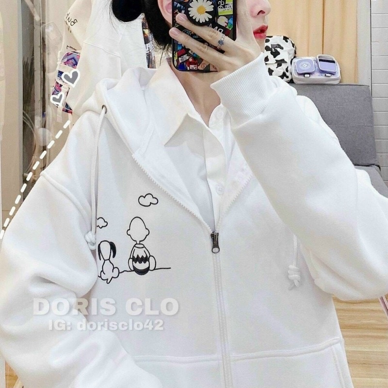 Áo hoodie nam nữ khoá kéo chống nắng form rộng dày mịn đẹp không xù hàng hot gây bão thị trường việt