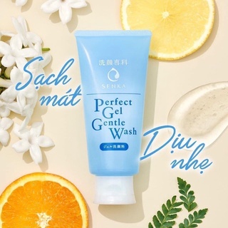 Sữa Rửa Mặt Senka Perfect Gel Gentle Wash