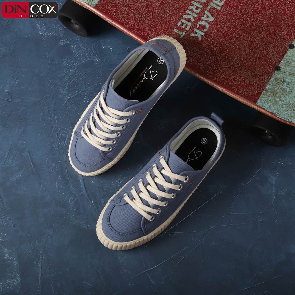 [COX] Giày Sneakers Dincox Nữ/Nam D27 DENIM CHINH HANG