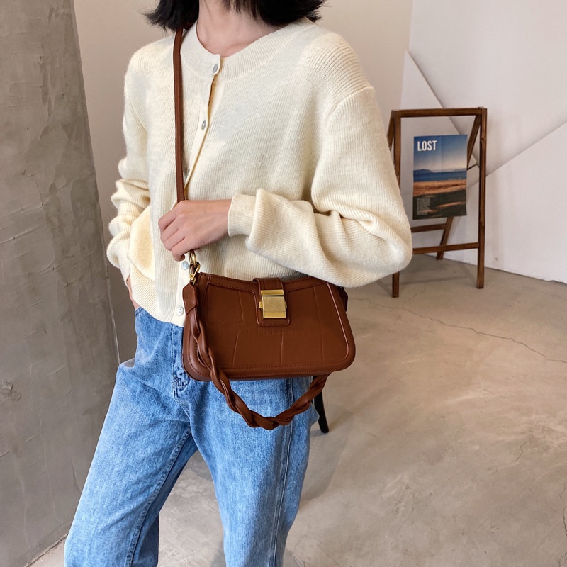 ( SẴN) Túi Xách Nữ Đẹp Túi Đeo Chéo 2 kiểu Da Cao Cấp Phong Cách Hàn Quốc M025