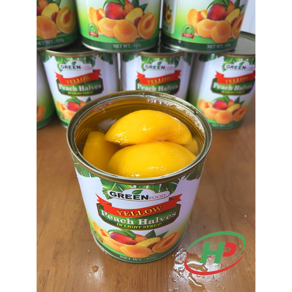 🍑 Đào Ngâm Greenfood Giòn Ngon chuẩn vị - SP010061