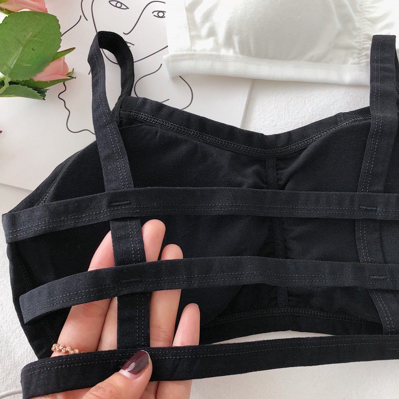 Áo 3 Dây Không Gọng Mỏng Mát, Áo Bra Thể Thao Co Dãn Thoáng Khí Dành Cho Nữ - 0033