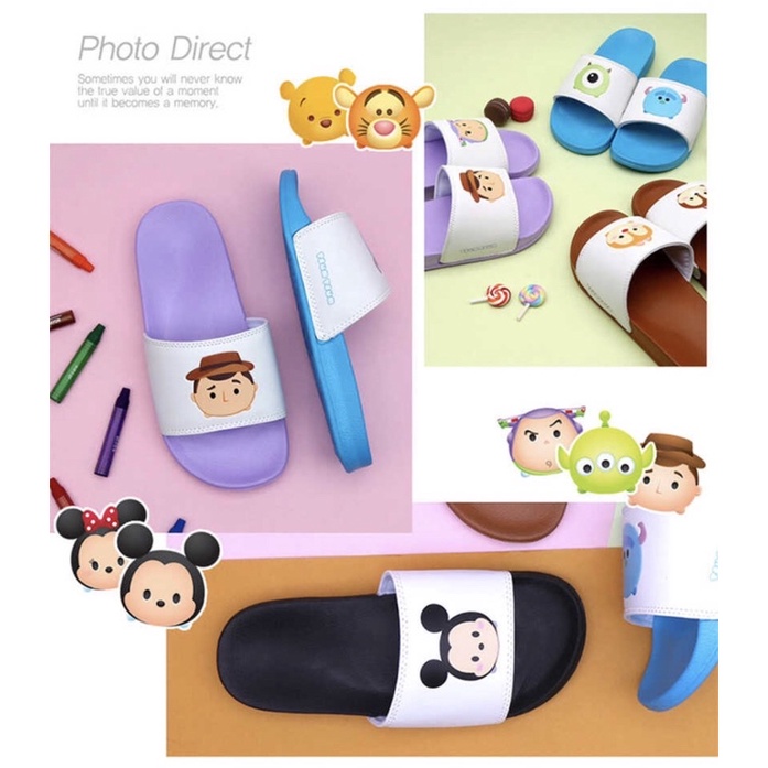 Dép Hàn Disney Tsum Tsum Slippers