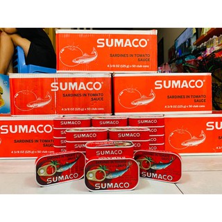 Thùng cá mòi Sumaco Maroc 125gr- 50 hộp
