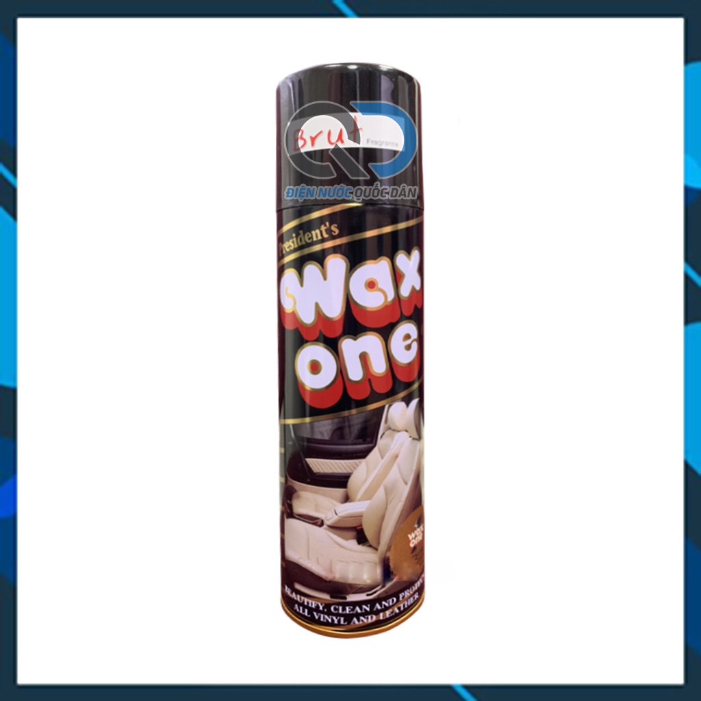 Bình dầu xịt Wax One 450ml - đánh bóng đồ nệm da, đồ gỗ nội thất xe hơi