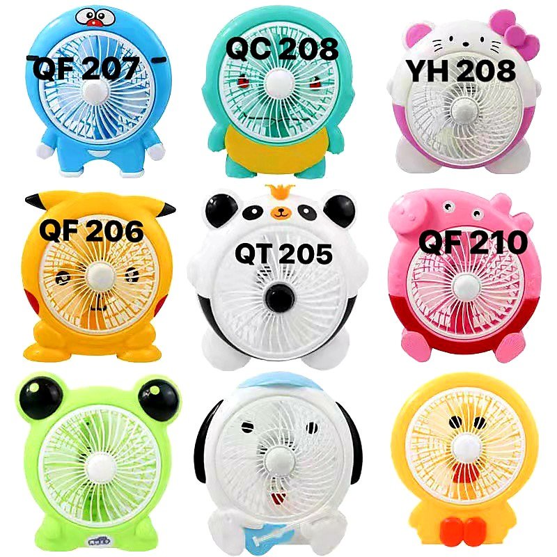 QUẠT MINI HÌNH THÚ CẮM ĐIỆN 220V