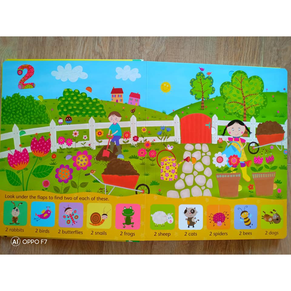 Sách Lift-the-Flap Counting Book