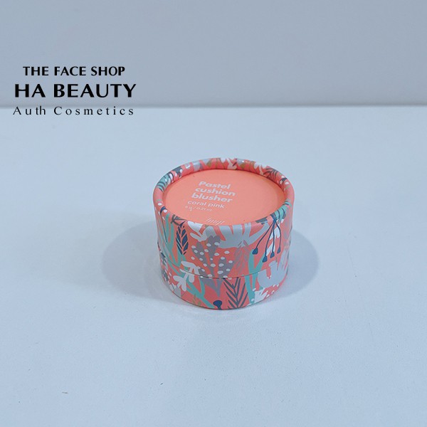 Phấn má hồng dạng bột siêu mịn kiềm dầu lâu trôi màu sắc trẻ trung Hàn Quốc The Face Shop Pastel Cushion Blusher 6g | BigBuy360 - bigbuy360.vn