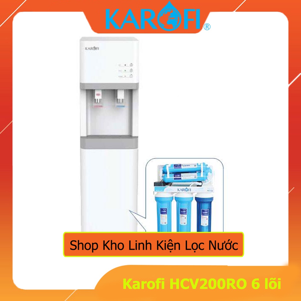 Máy Lọc Nước Nóng Lạnh Karofi HCV200RO Chính Hãng Bảo Hành 3 năm