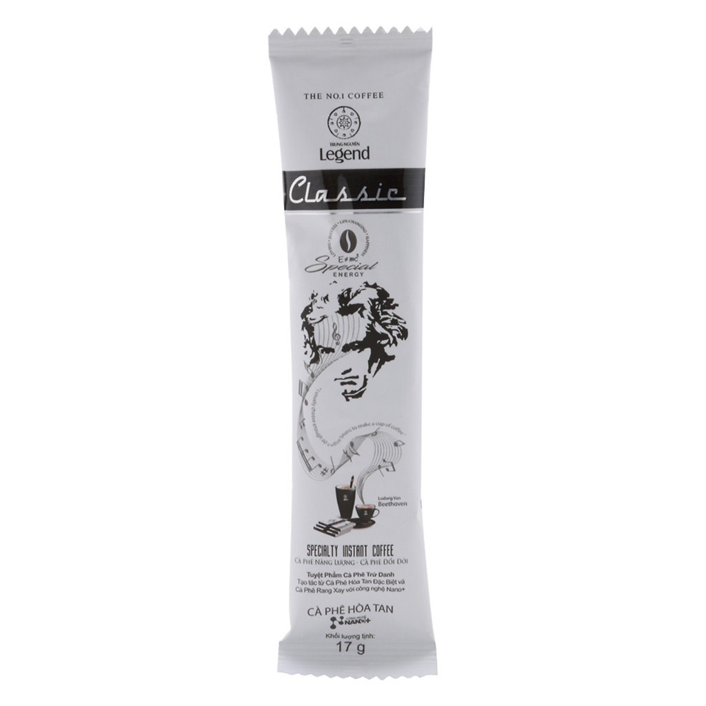 Cà Phê sữa hòa tan 3in1 Legend Classic - Hộp 12 gói - Trung Nguyên Legend