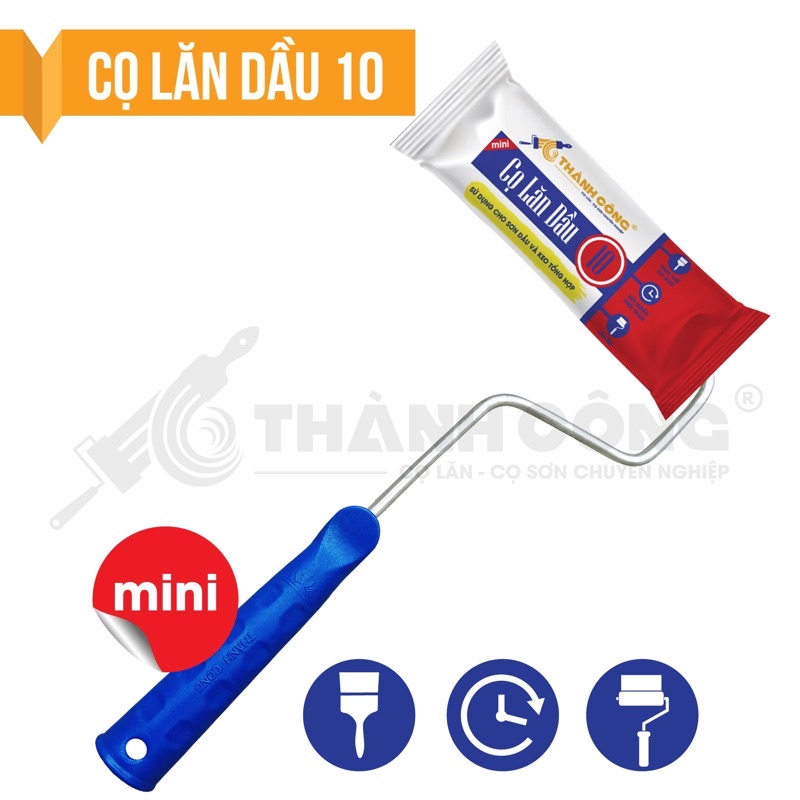 Cọ lăn mini dầu - Chuyên dụng cho các loại sơn dầu và keo tổng hợp