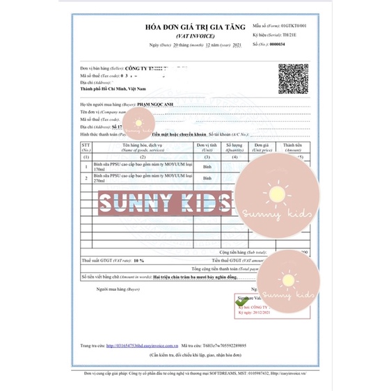 [CHÍNH HÃNG] Bình sữa Moyuum hoạ tiết MÂY / LẠC ĐÀ Hàn Quốc 170ml, 270ml