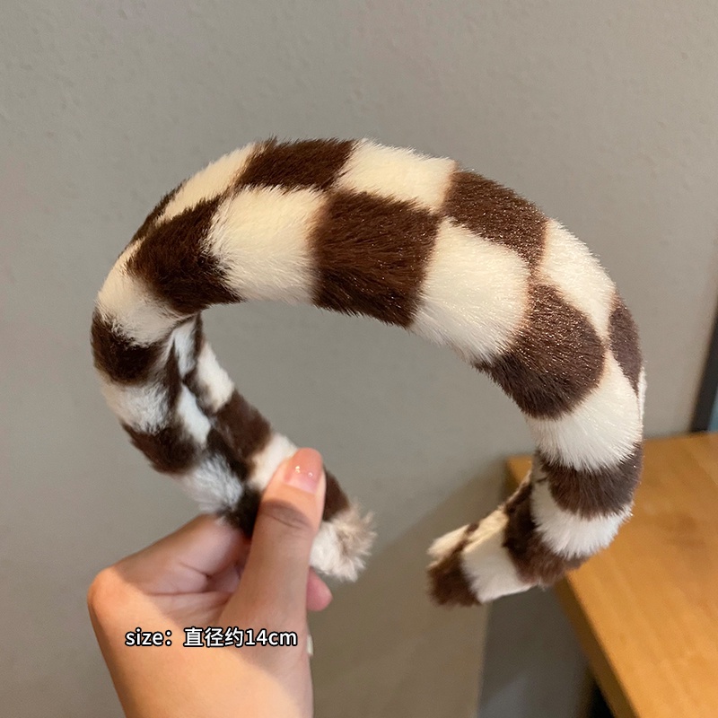 Băng đô họa tiết kẻ sọc thời trang sành điệu cho nữ